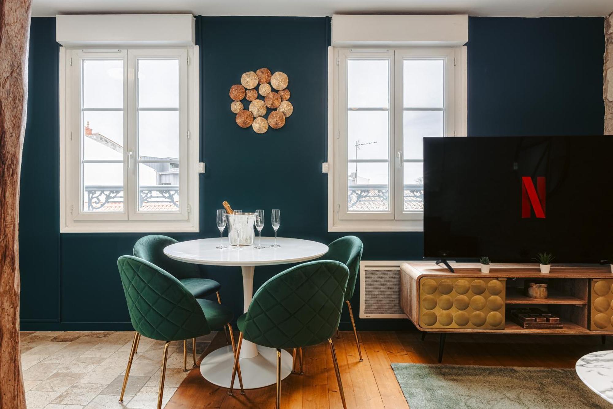 Gatsby - Elegant, Central, Fibre, Tv 4K, Netflix, Literie Confortable La Rochelle  Esterno foto